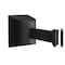 Montour Line Retractable Belt Barrier, Wall Mount, Black Case Fixed 30 ft. Black Belt PWM300-BK-BK-F-S-300 - alternate 1